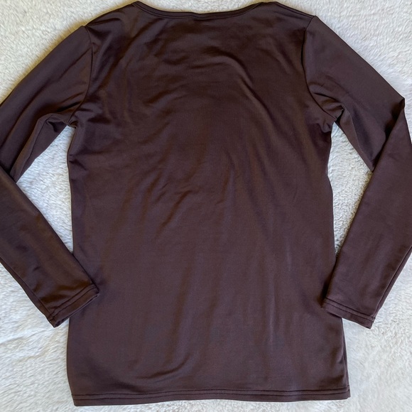 Leveret | Solid Brown Pajamas | L - Picture 4 of 11